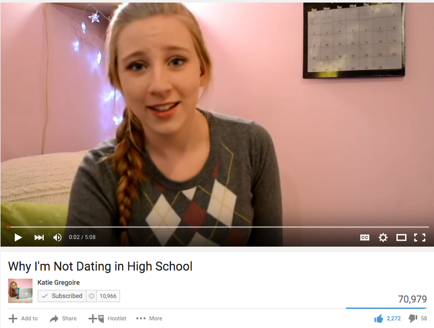 Why I’m Not Dating in High School