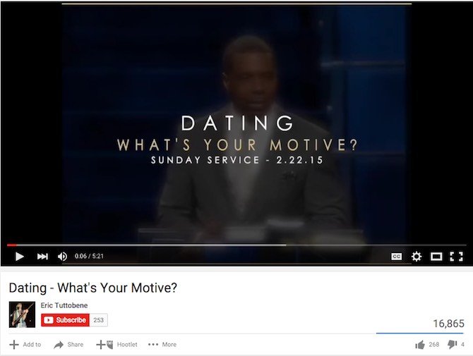 Dating – What’s Your Motive?