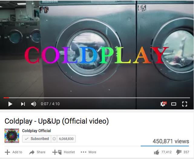 Coldplay – Up&Up (Official video)