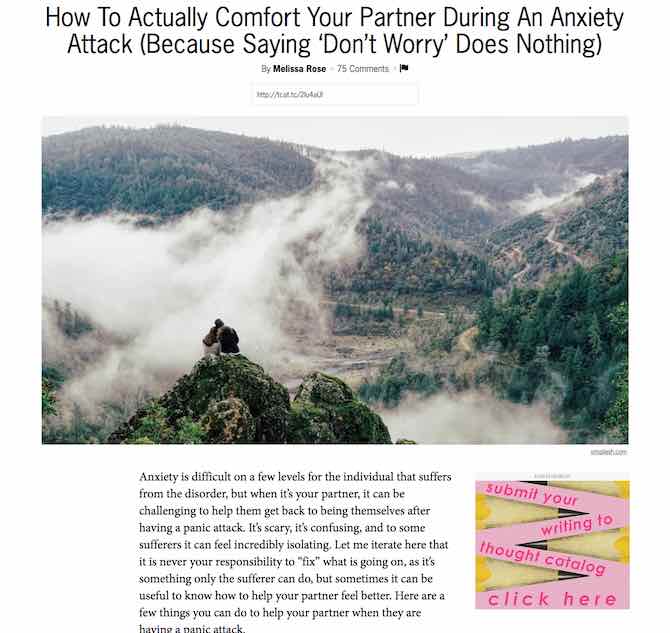 How To Actually Comfort Your Partner During An Anxiety Attack (Because Saying ‘Don’t Worry’ Does Nothing)