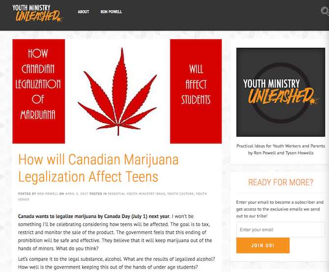 How will Canadian Marijuana Legalization Affect Teens