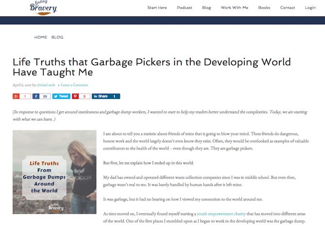 Life Truths that Garbage Pickers in the Developing World Have Taught Me