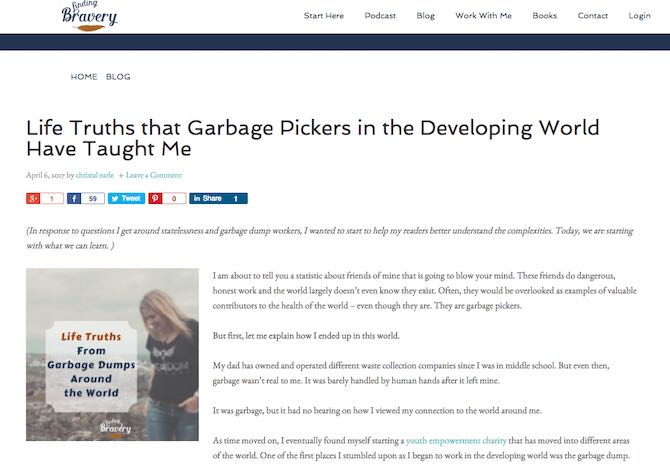 Life Truths that Garbage Pickers in the Developing World Have Taught Me