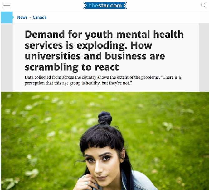 Demand for youth mental health services is exploding. How universities and business are scrambling to react