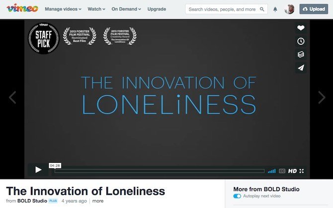 The Innovation of Loneliness