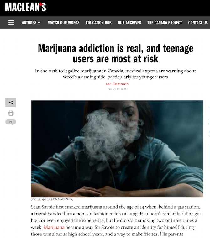 Marijuana addiction is real, and teenage users are most at risk