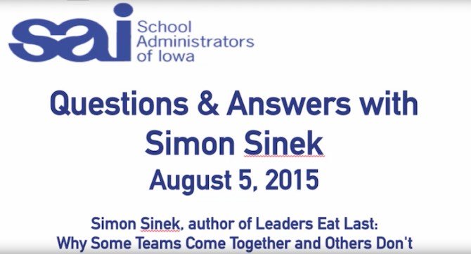 Simon Sinek Q & A: How Do Cell Phones Impact Our Relationships