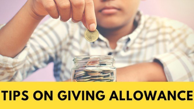 Tips on giving allowance. How we did this in our house.