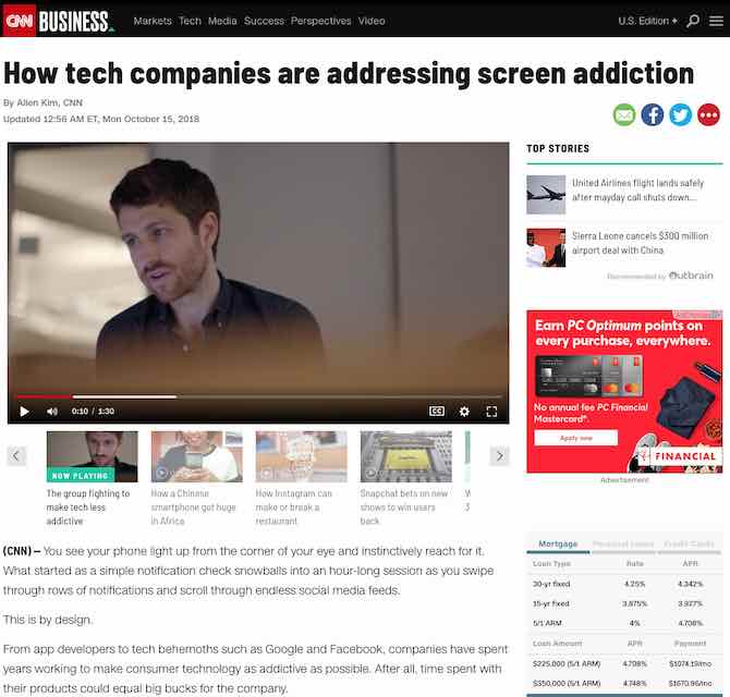 How tech companies are addressing screen addiction