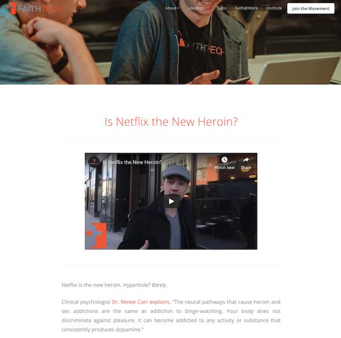 Is Netflix the New Heroin?