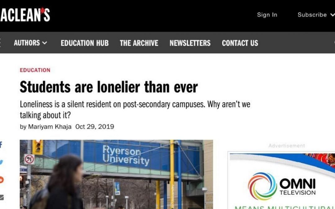 Students are lonelier than ever