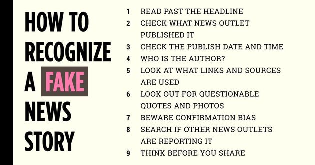How To Recognize A Fake News Story