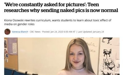 ‘We’re constantly asked for pictures’: Teen researches why sending naked pics is now normal