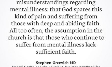 Great Quote: Stephen Grcevich – Mental Health Quote