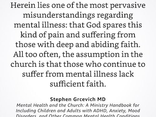 Great Quote: Stephen Grcevich – Mental Health Quote