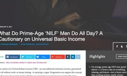 What Do Prime-Age ‘NILF’ Men Do All Day? How to be a better man