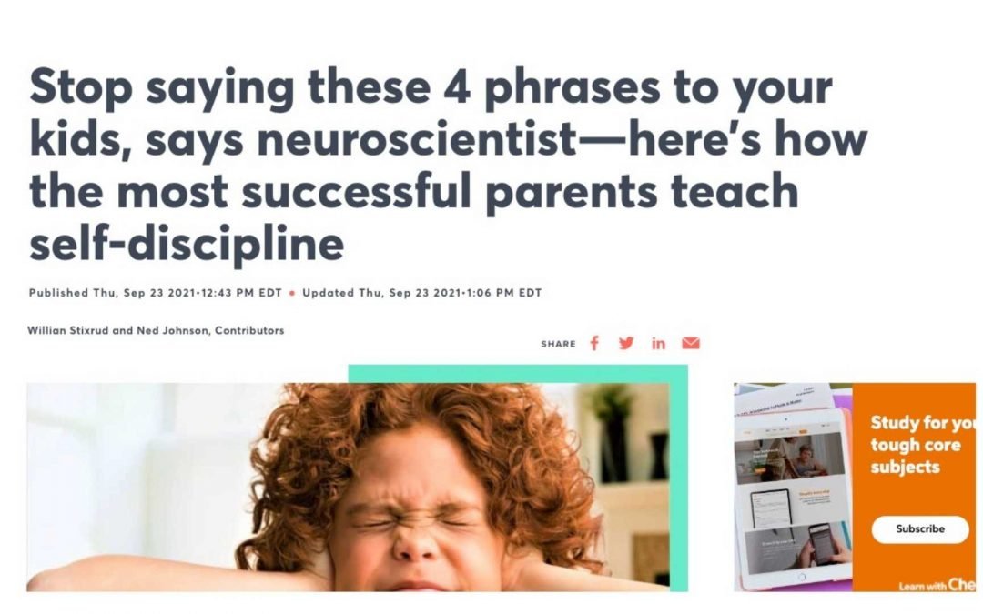 Stop saying these 4 phrases to your kids, says neuroscientist – great parenting advice